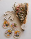The Little Flower Resin Coasters