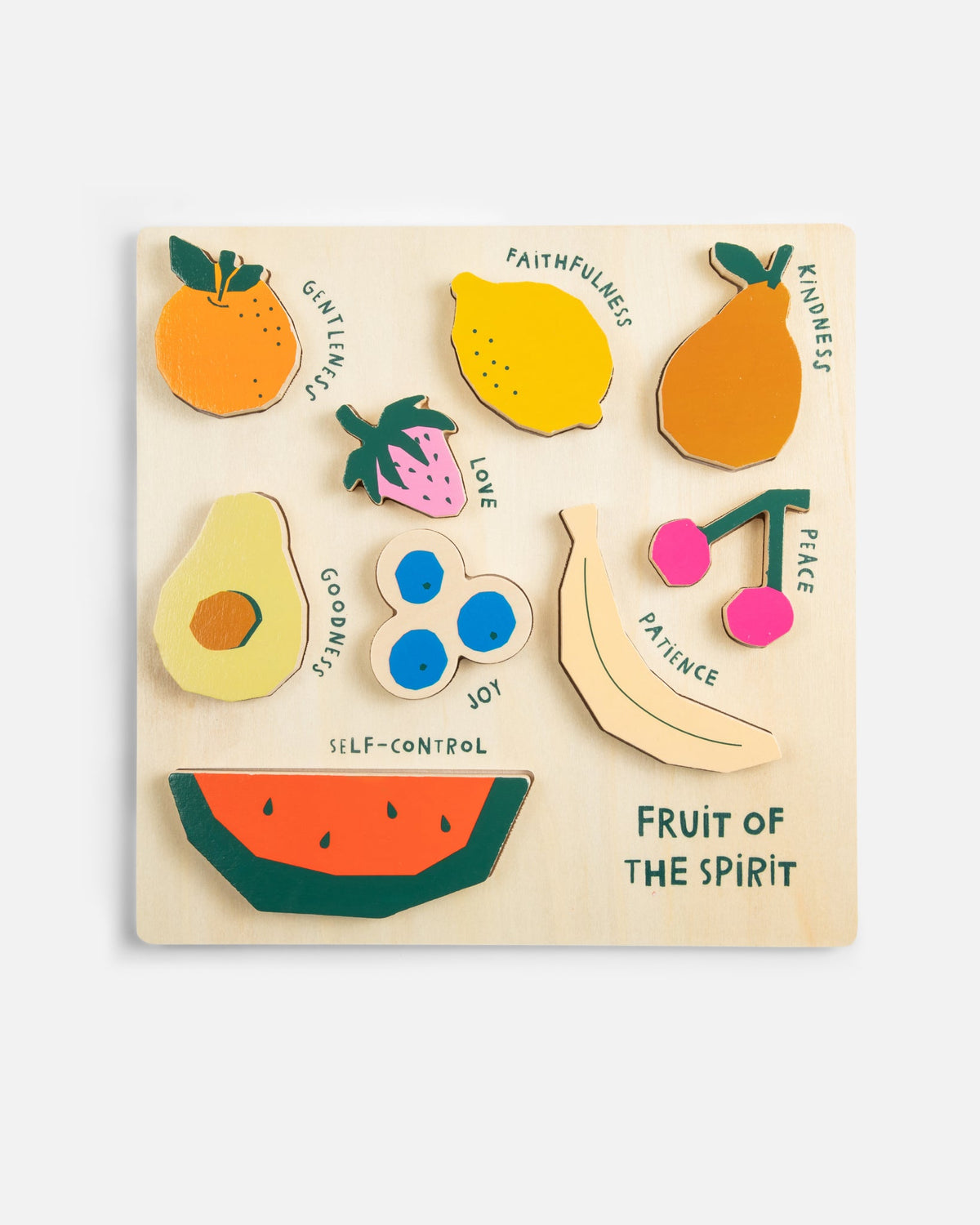 Fruit of the Spirit Wooden Puzzle
