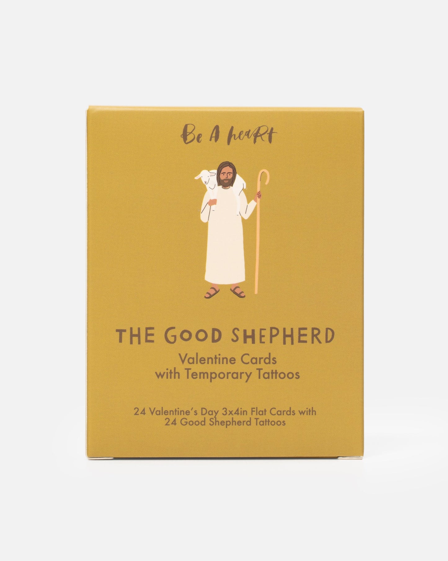 Jesus Is the Good Shepherd Valentine Cards with Temporary Tattoos