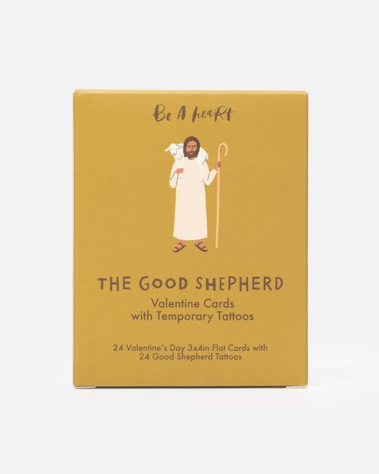 Jesus Is the Good Shepherd Valentine Cards with Temporary Tattoos