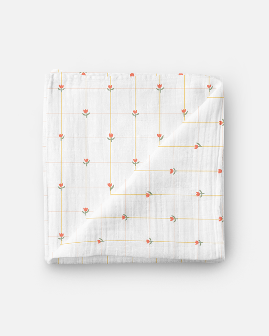 Catholic Muslin Swaddle Baby Blanket