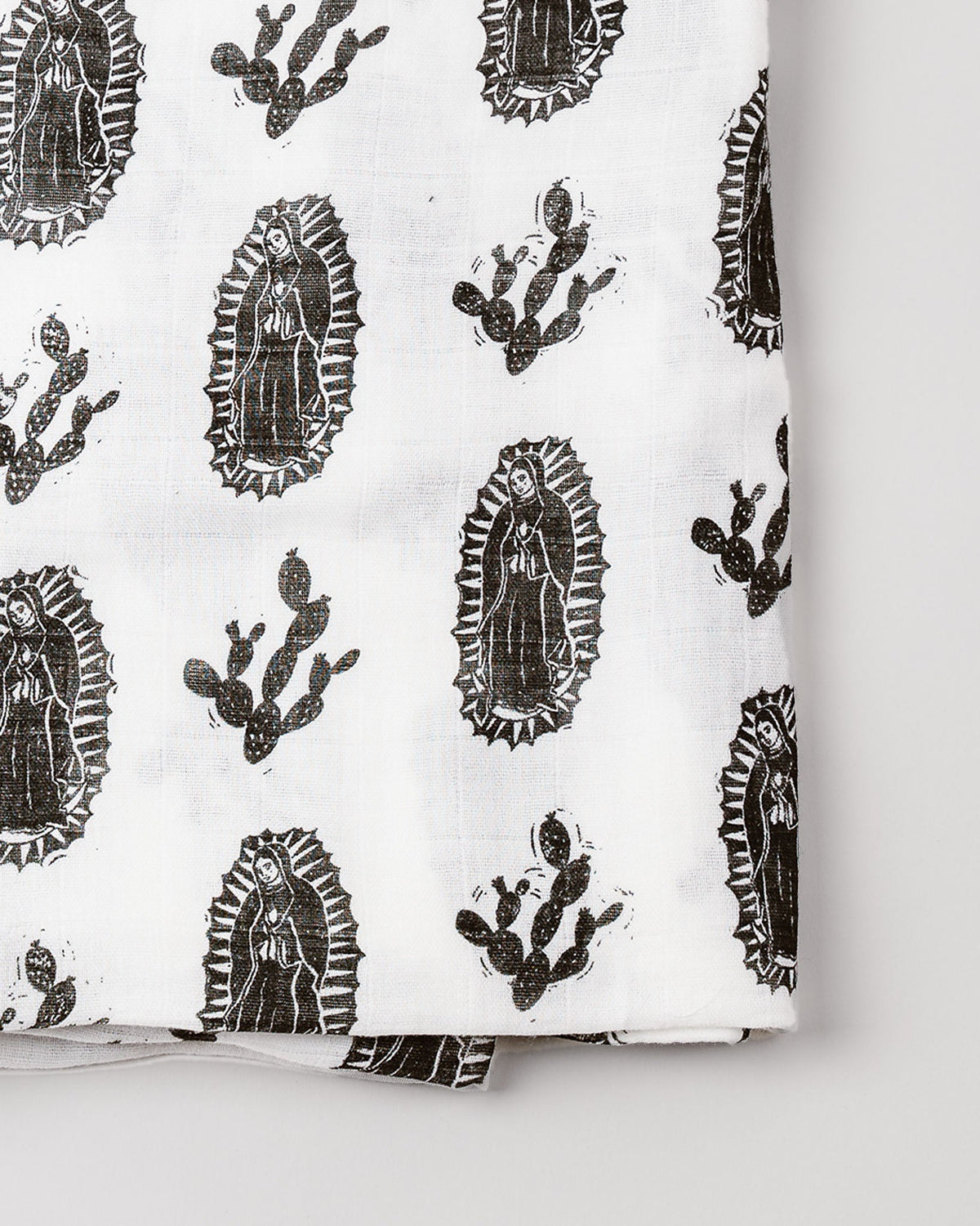 Catholic Muslin Swaddle Baby Blanket