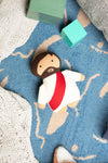 Jesus Plush Rattle Doll